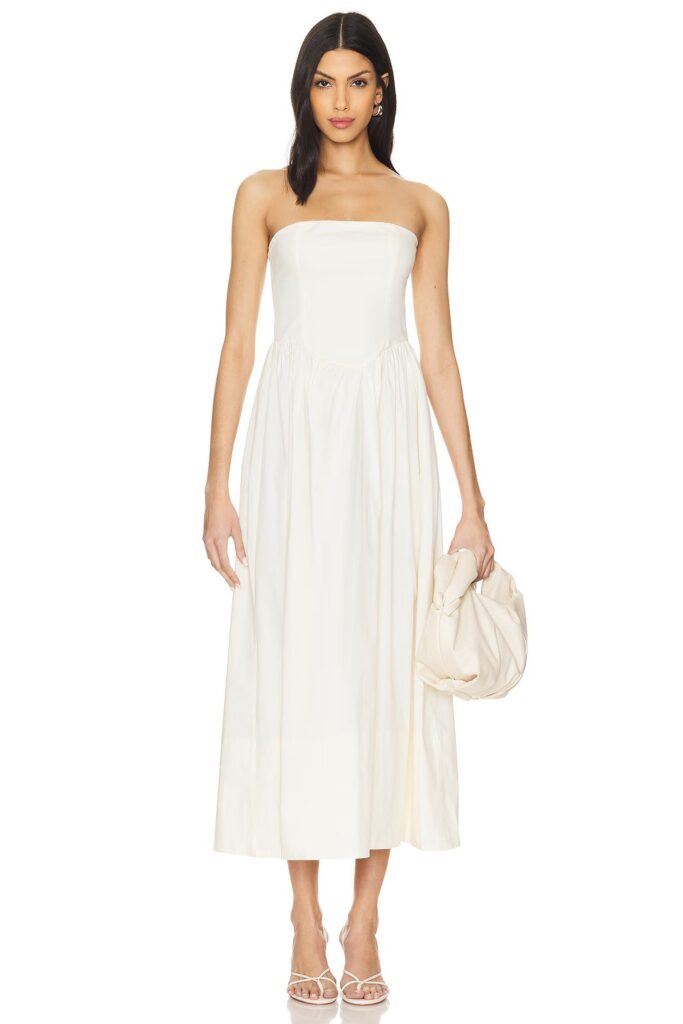 4. Corset Maxi Dress