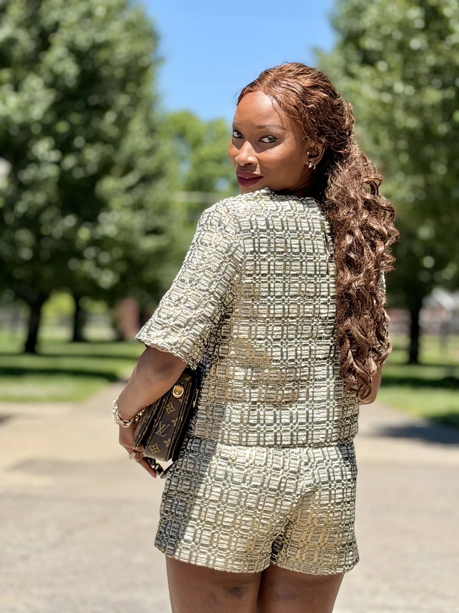 Jacquard Square Co-Ord Set - Image 3